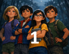 The curious four book1