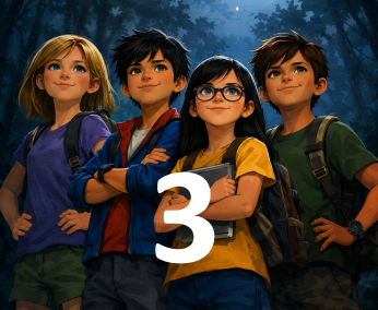 The curious four book3
