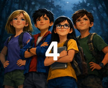 The curious four book4