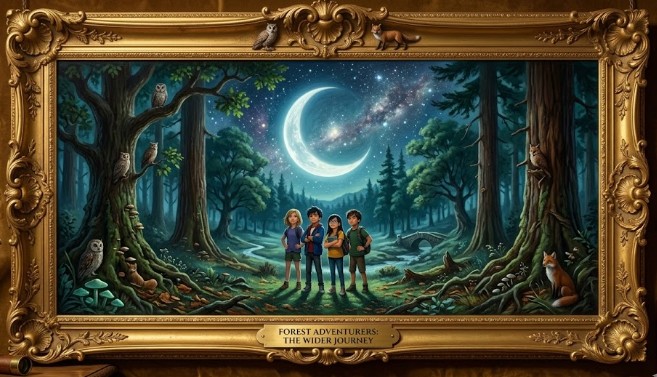The Curious Four Group Photo
