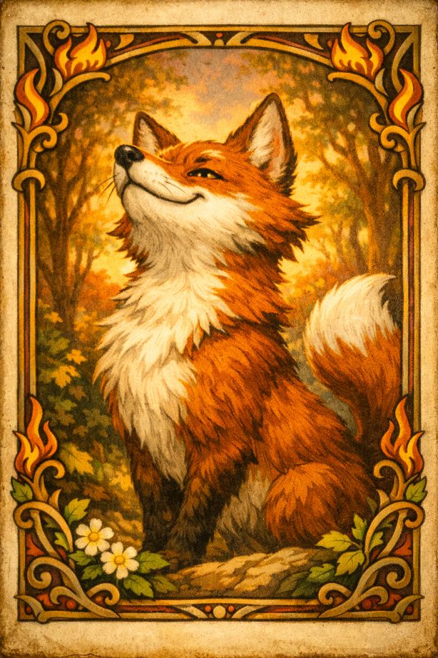 Proud Fox Portrait