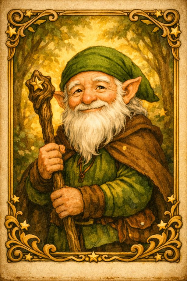 Grandpa Elf Portrait