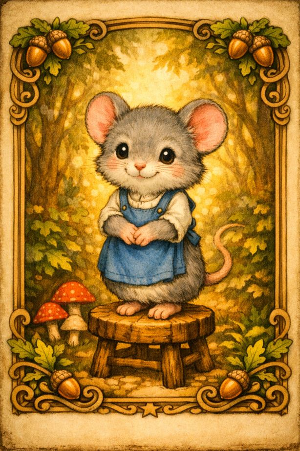 Mousy Mouse Portrait