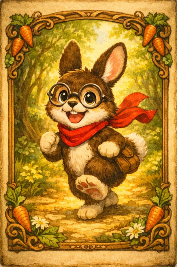 Rolly Rabbit Portrait