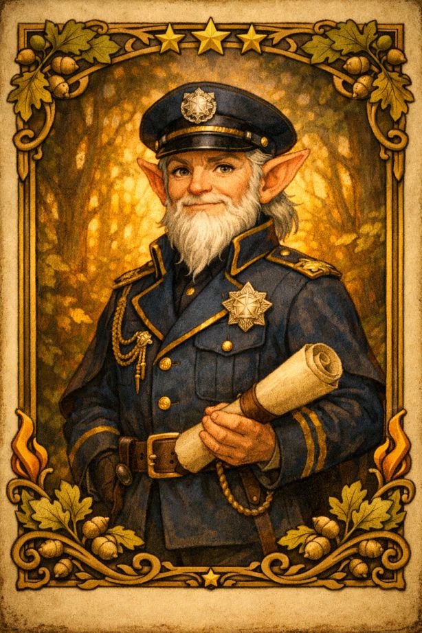 Superintendent Elf Portrait