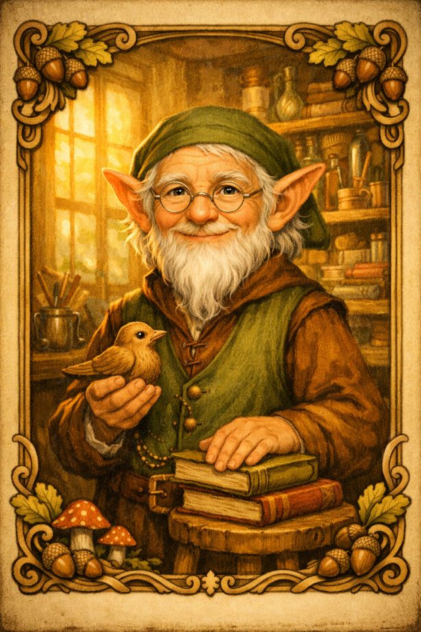 Teacher Elf Portrait